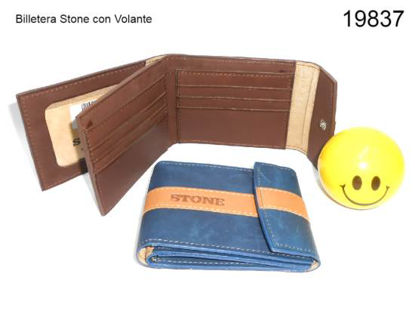 Imagen de BILLETERA DE HOMBRE STONE CON BROCHE 8.24